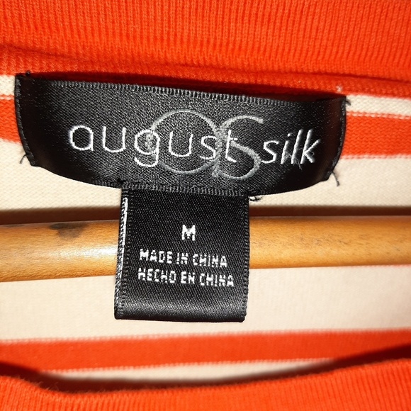 August Silk like new top size M - Picture 4 of 5